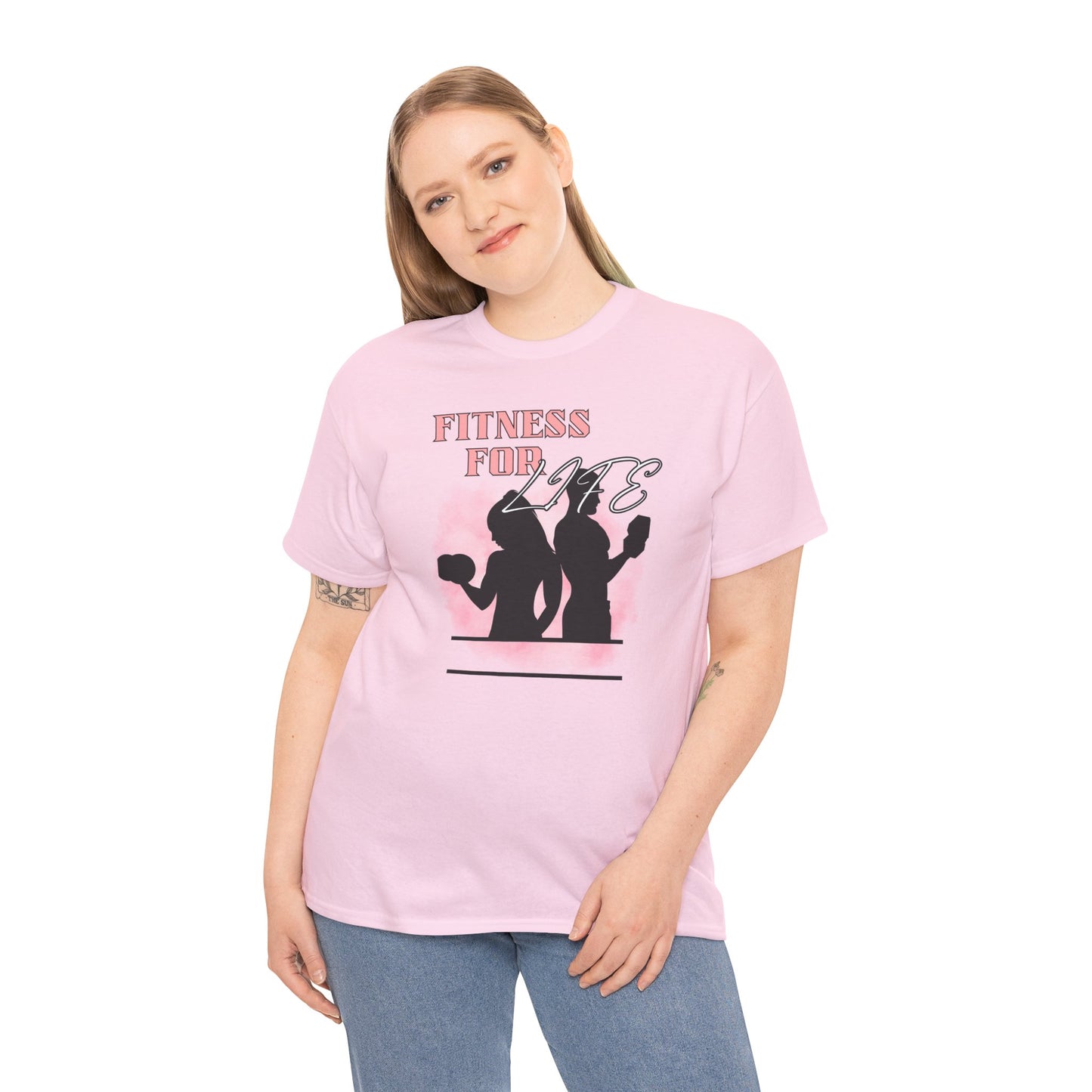 Fitness for Life Unisex Heavy Cotton Tee