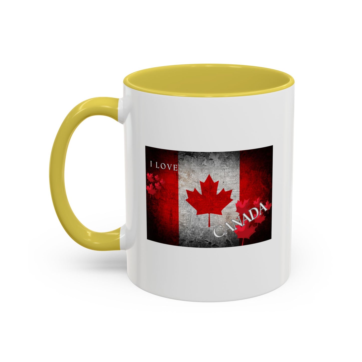 I love Canada / Colorful Mugs (11oz, 15oz)