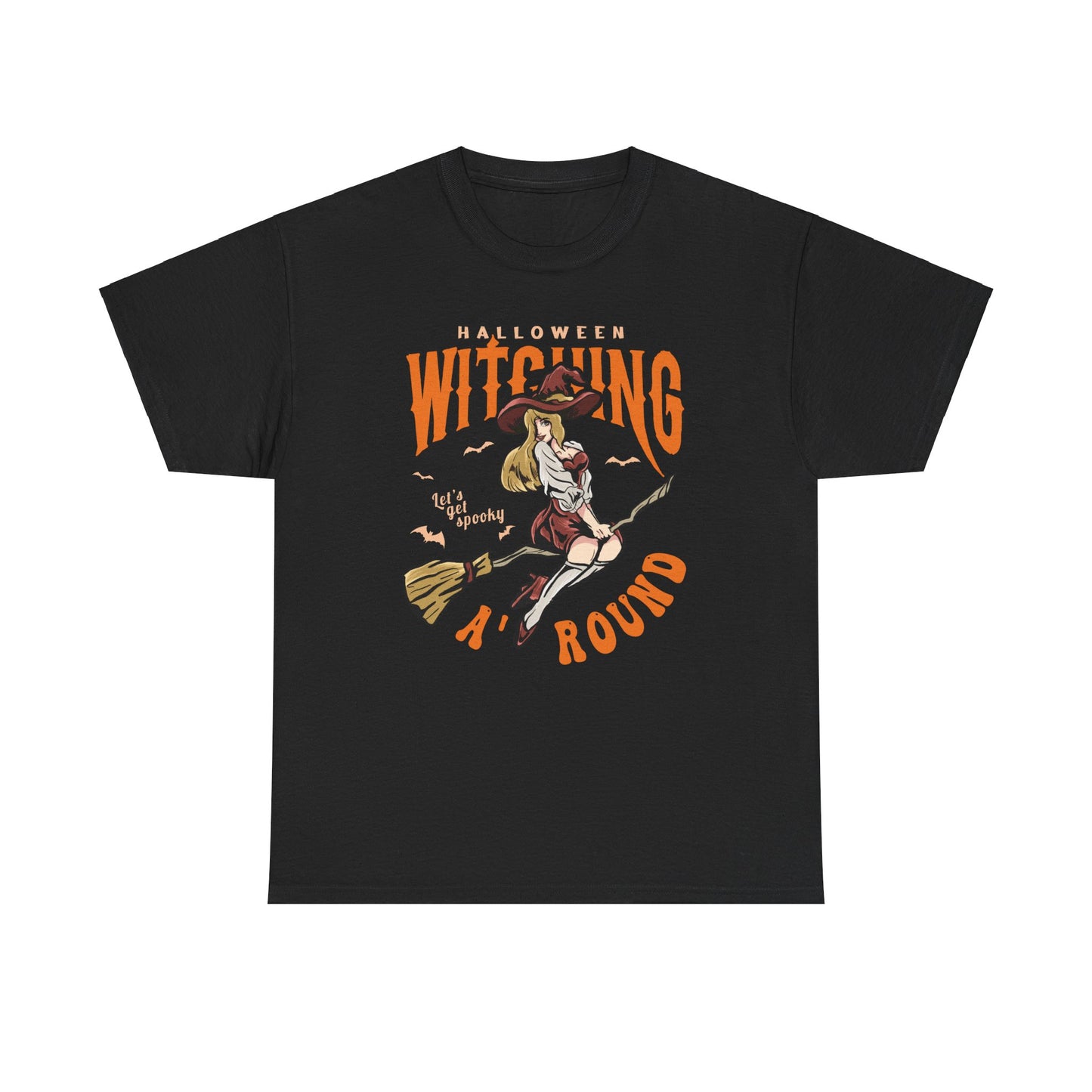 Witching around / Halloween Unisex Heavy Cotton Tee