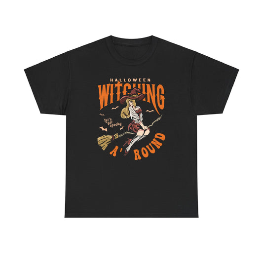 Witching around / Halloween Unisex Heavy Cotton Tee