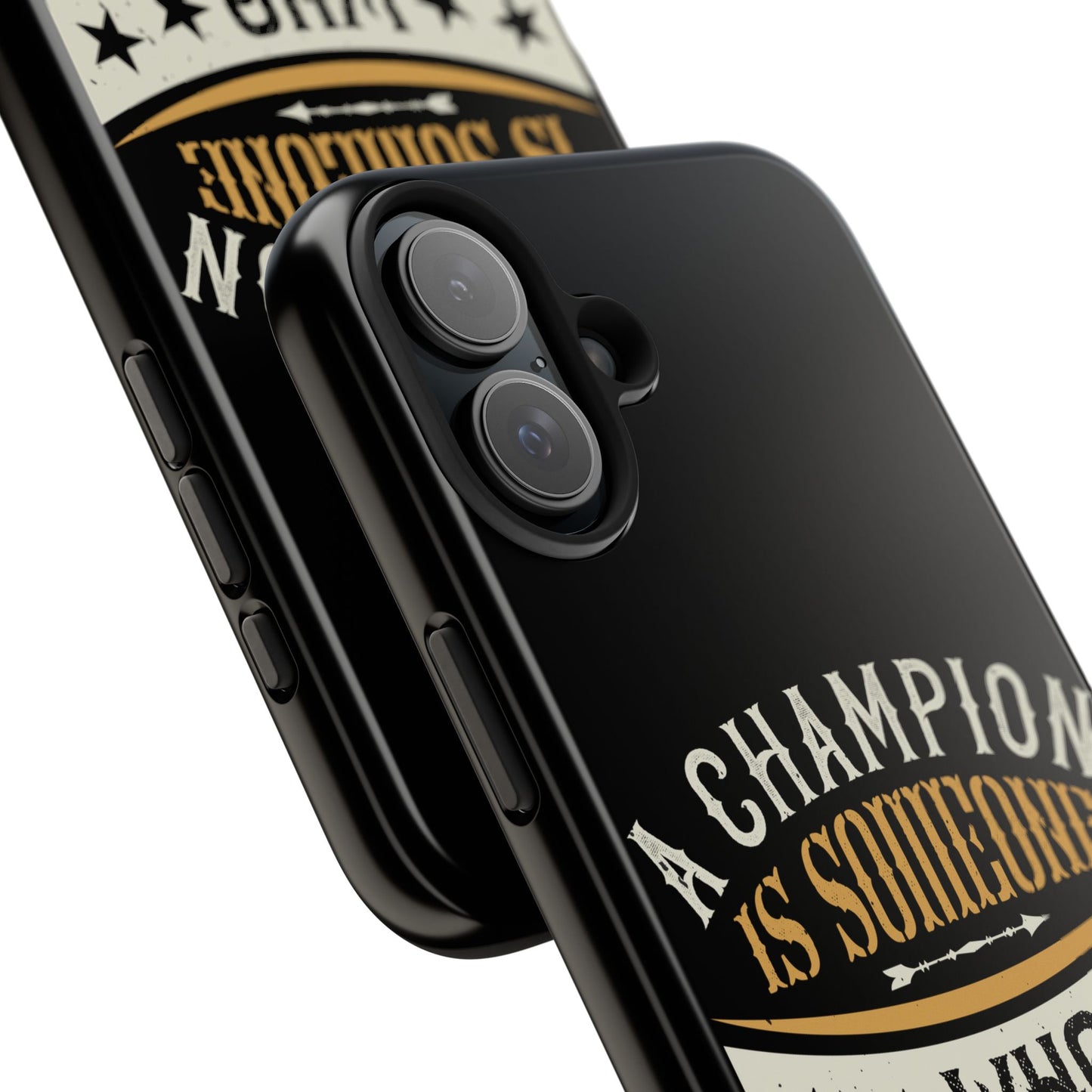 A champion is someone who gets up when he can't (Boxing)  / Tough Phone Cases