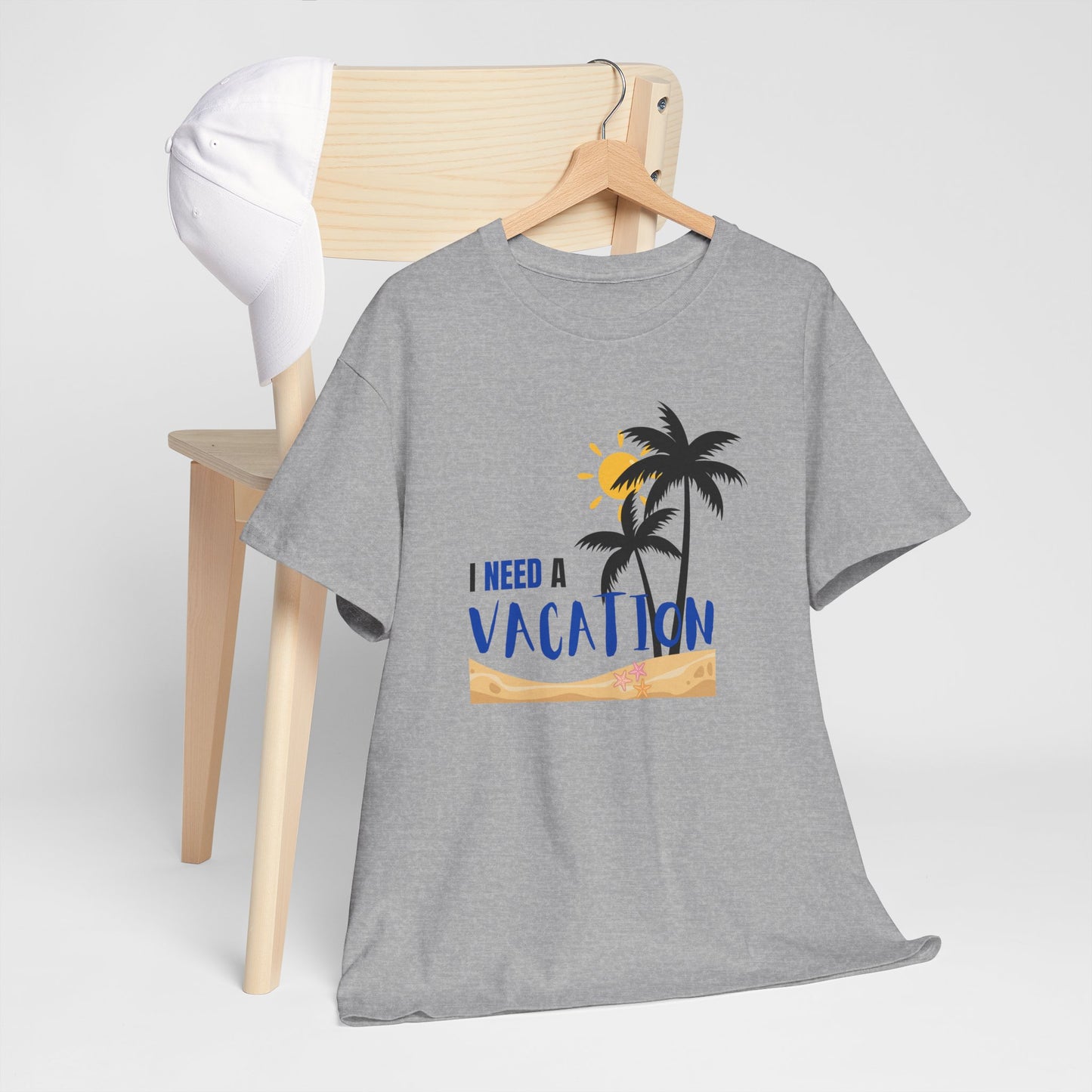 I Need a Vacation Unisex Heavy Cotton Tee