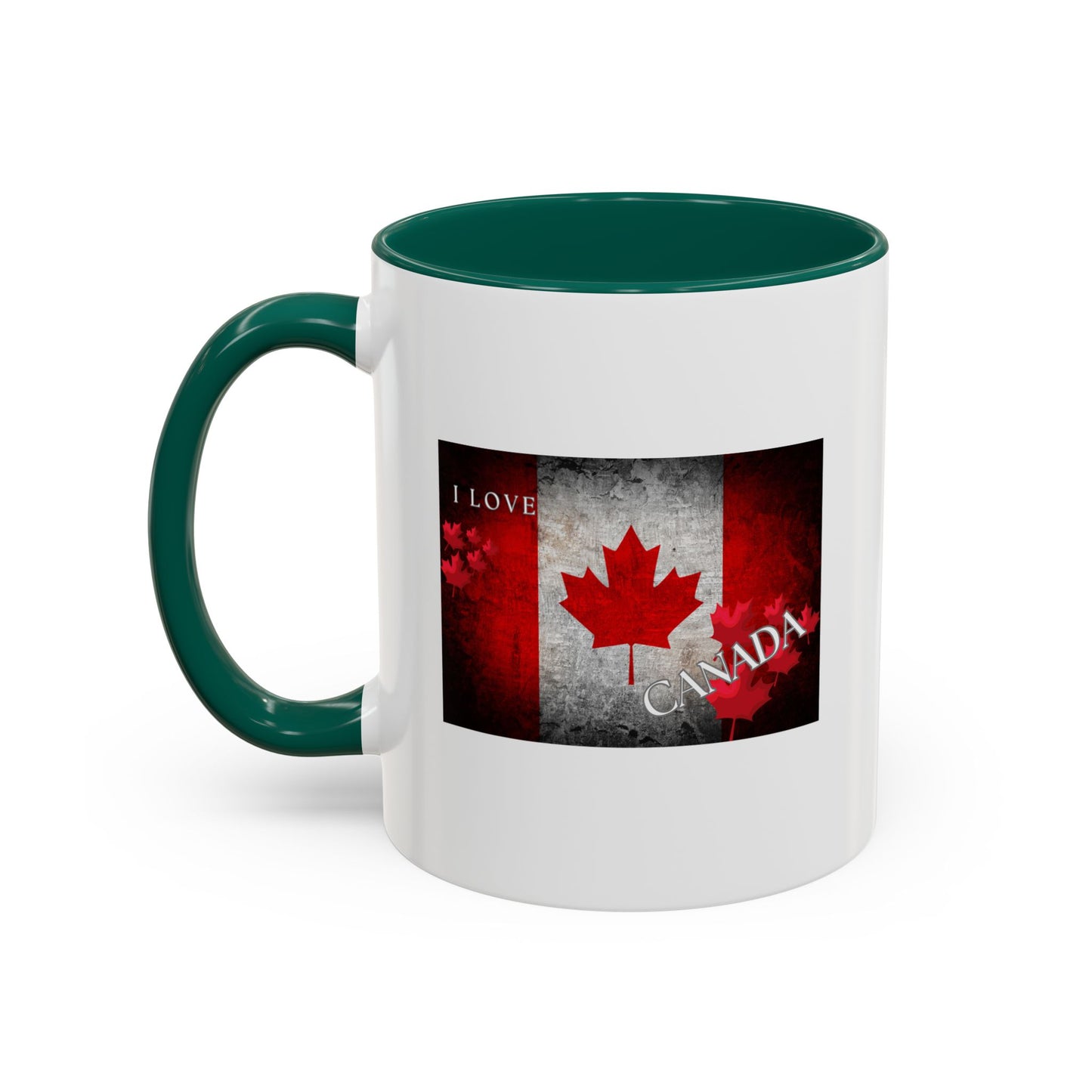 I love Canada / Colorful Mugs (11oz, 15oz)