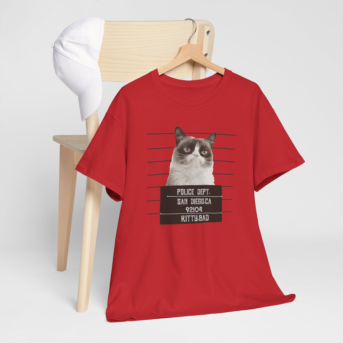 Bad Kitty Unisex Heavy Cotton Tee