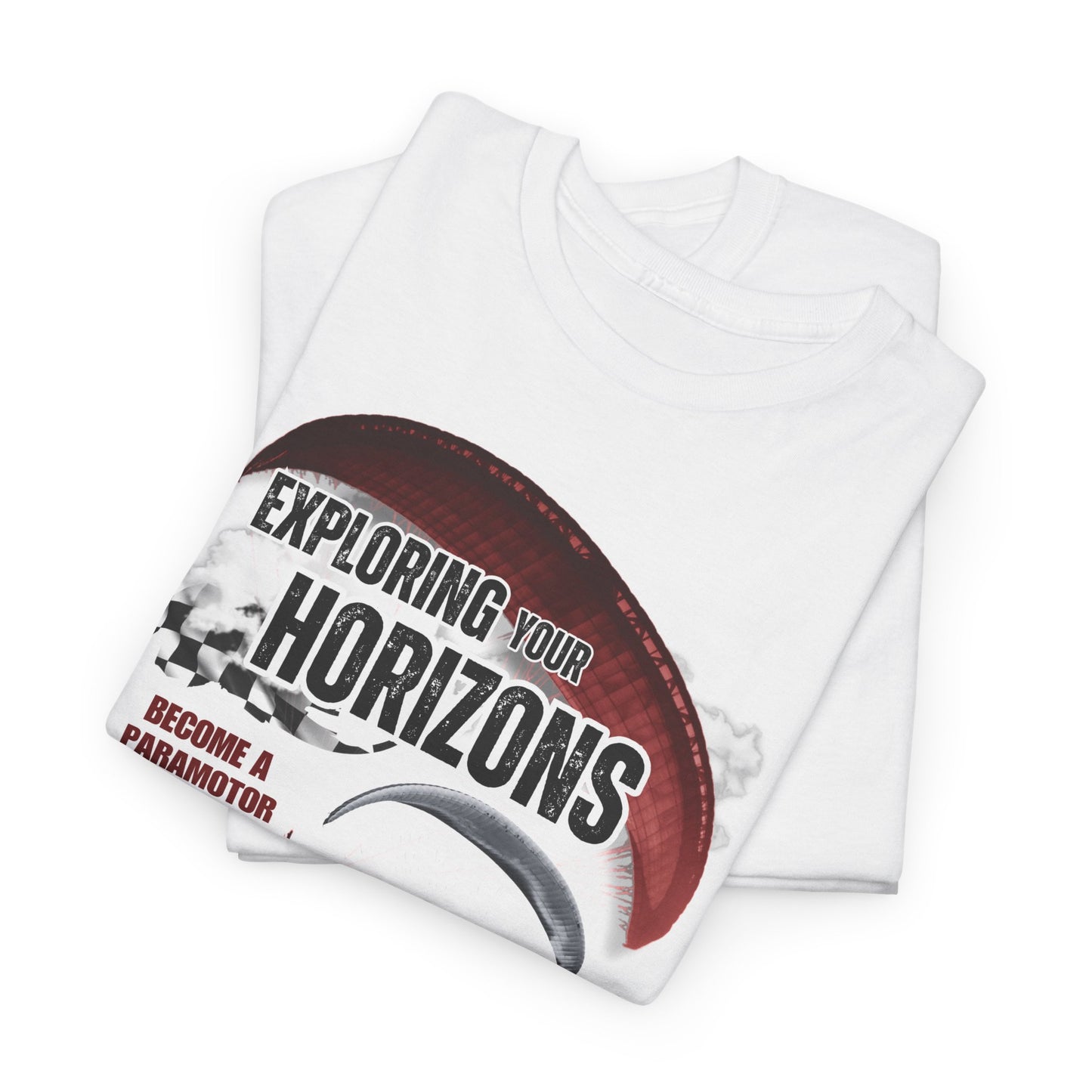 Exploring Your Horizons Unisex Heavy Cotton Tee