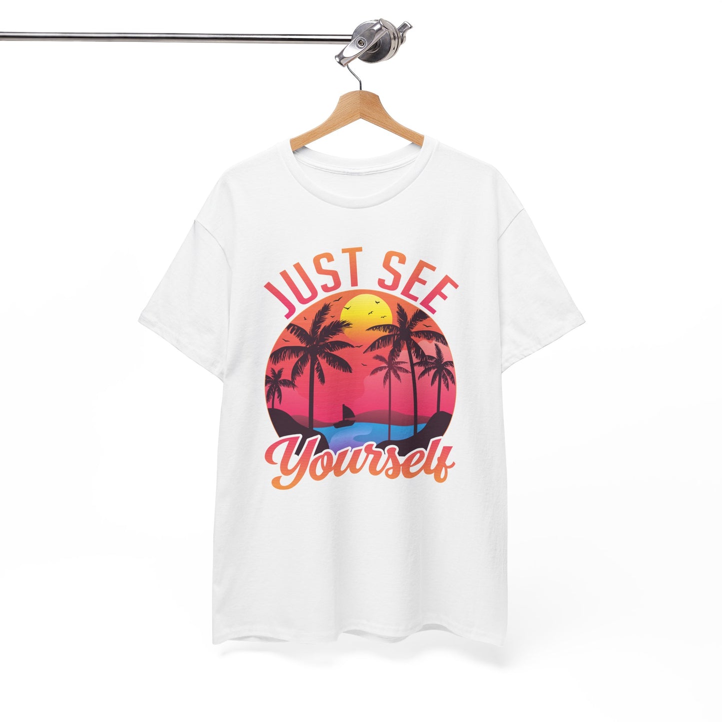 Just See Yourself / Summer Unisex Heavy Cotton Tee