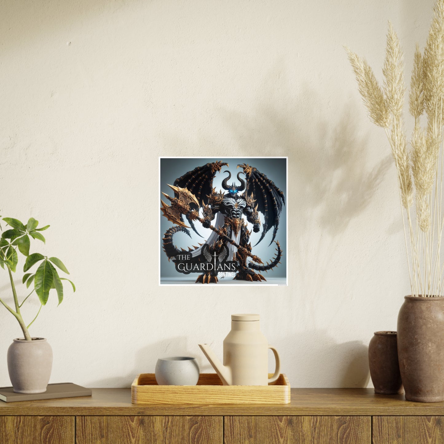 The Guardians Sentinel 15 (AI created) / Photo Art Paper Posters