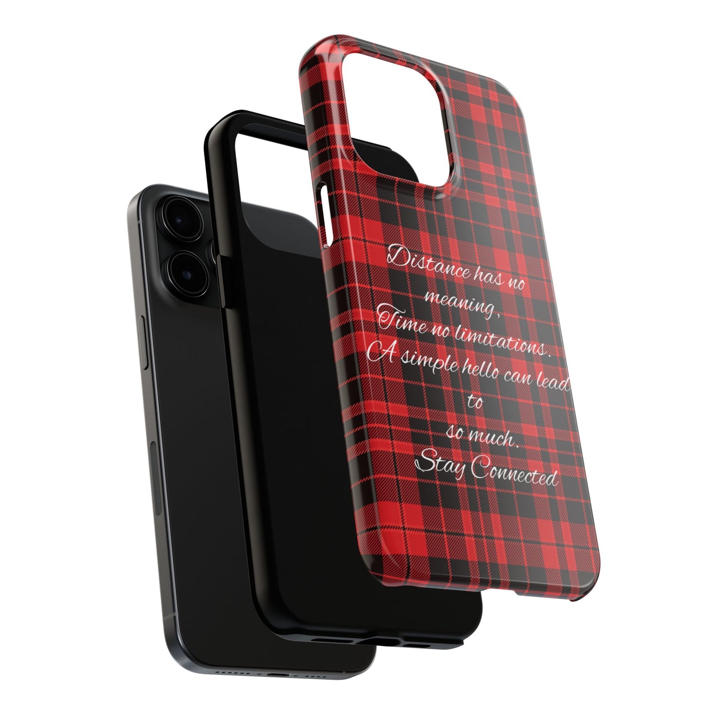 Plaid version / Tough Phone Cases