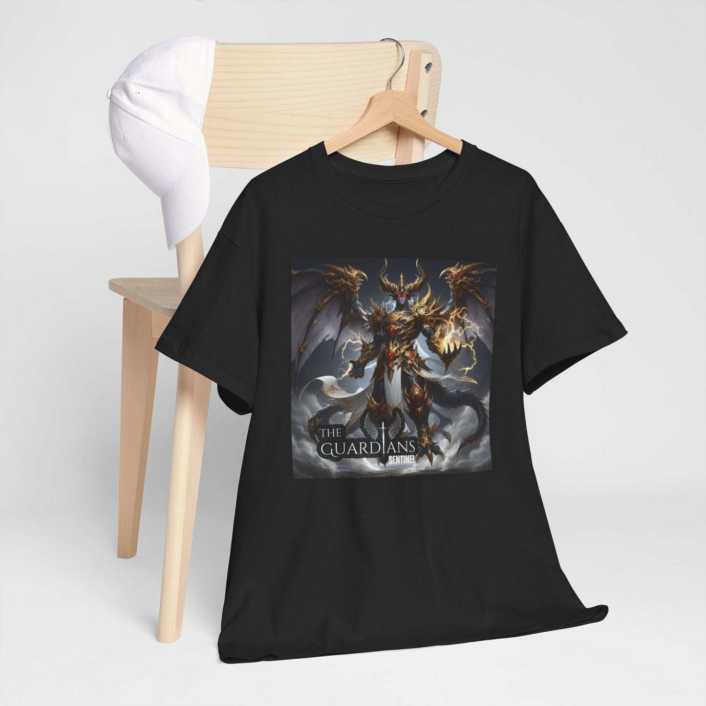 The Guardians Sentinel / Elite Unisex Heavy Cotton Tee (Made with AI)