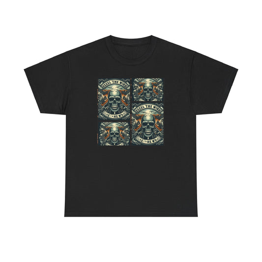 Feel the wind Unisex Heavy Cotton Tee