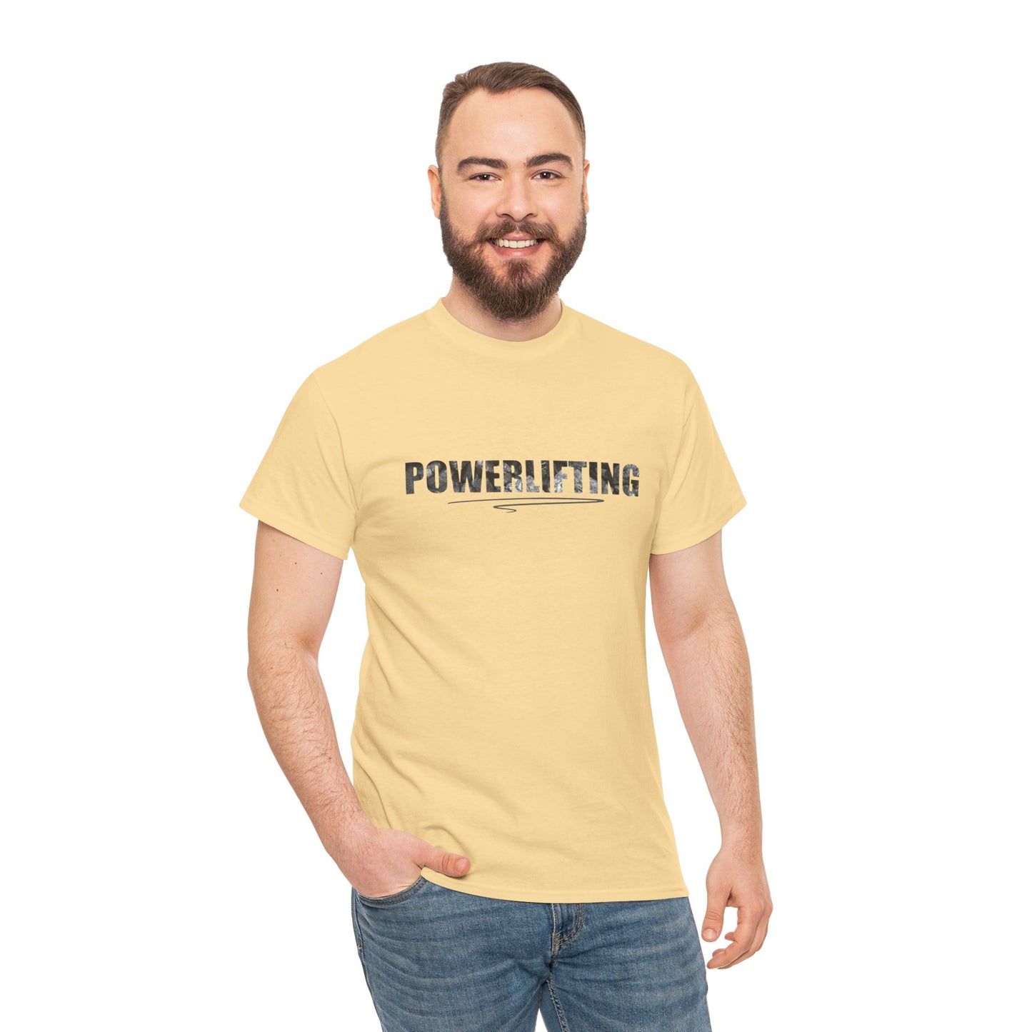 Powerlifting Unisex Heavy Cotton Tee