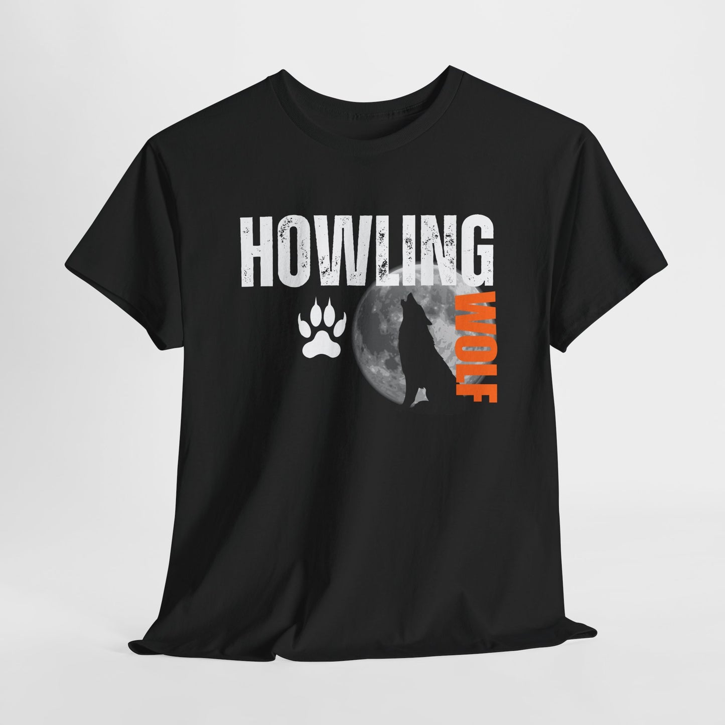 Howling Wolf Unisex Heavy Cotton Tee