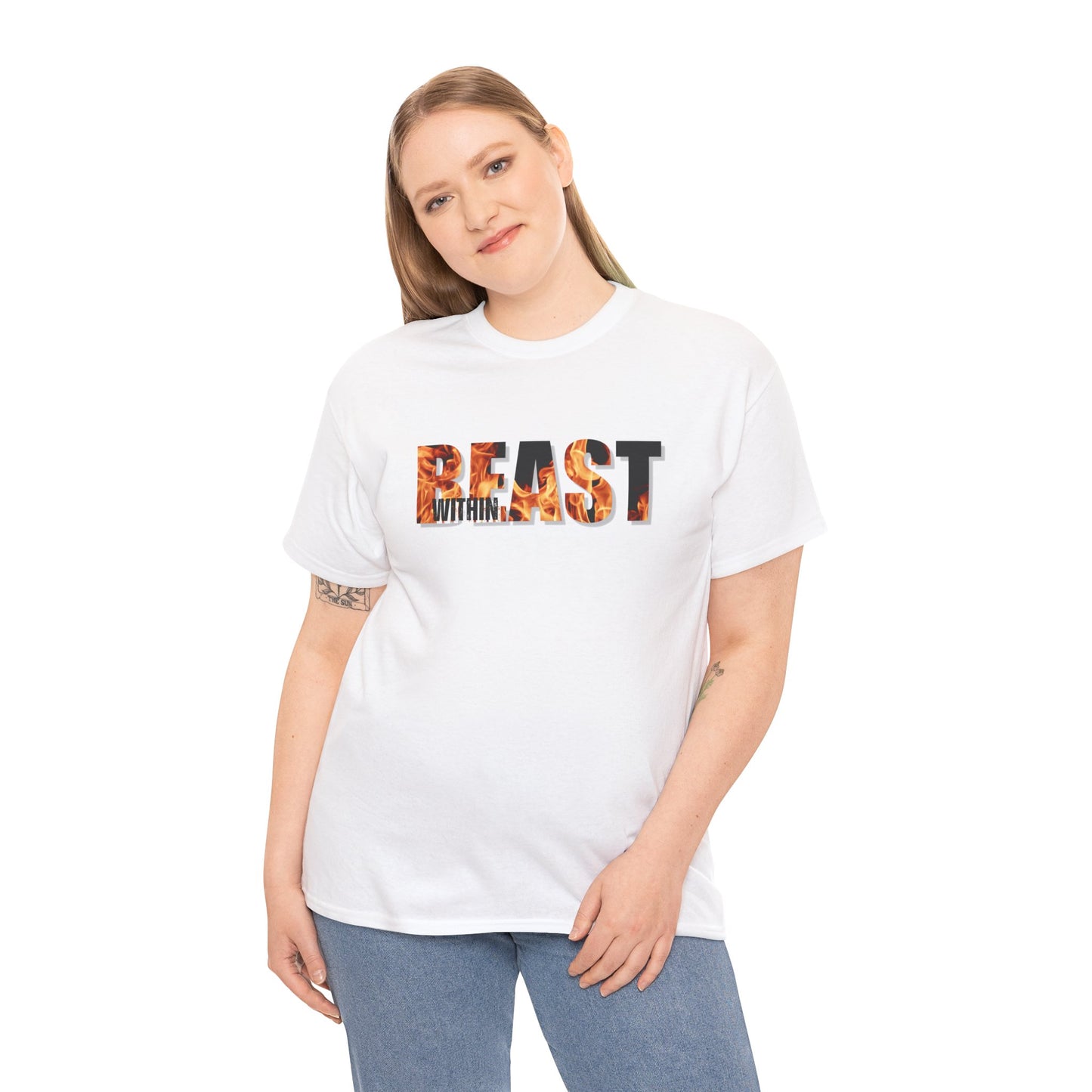 Beast Within Unisex Heavy Cotton Tee