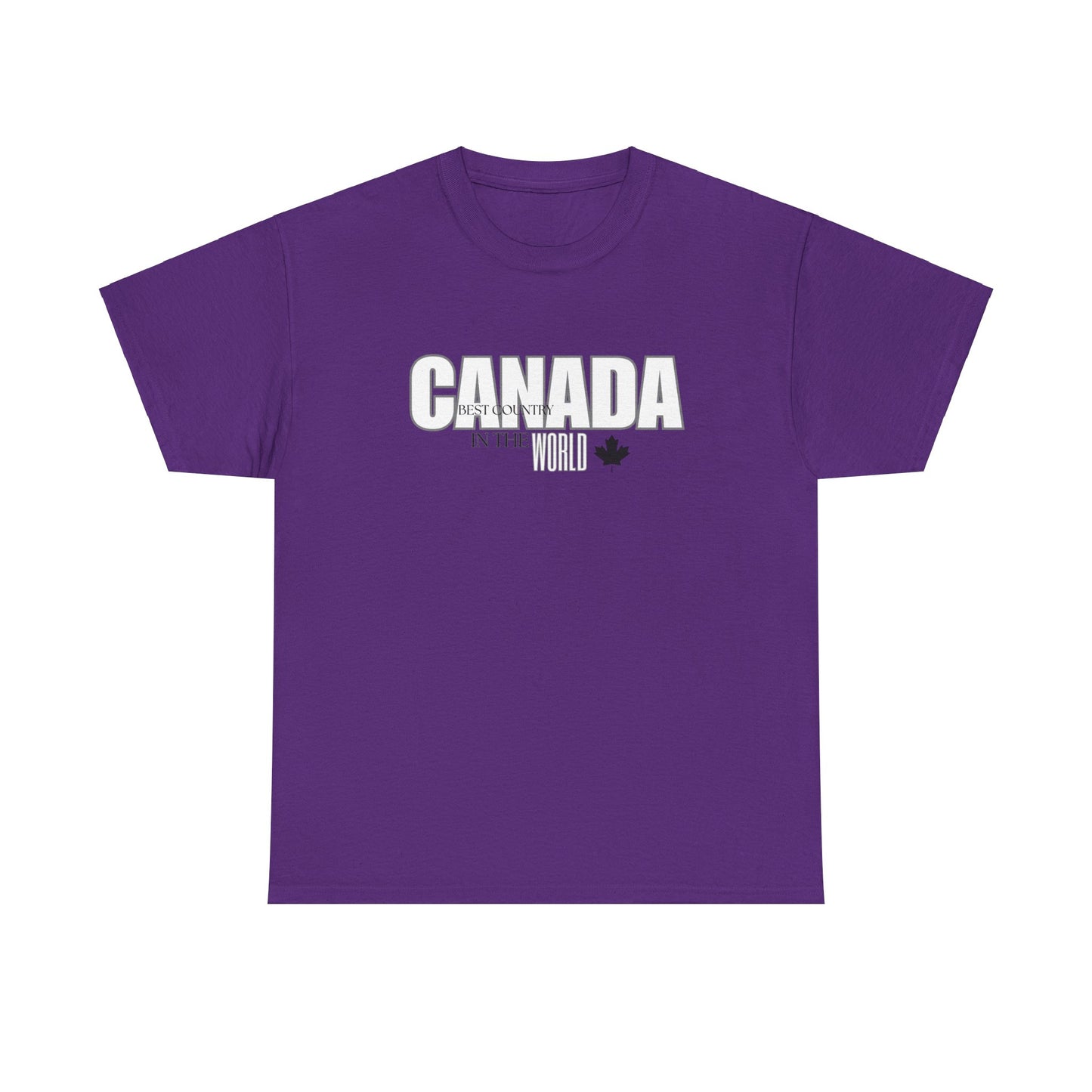 Canada Best Country In The World Unisex Heavy Cotton Tee