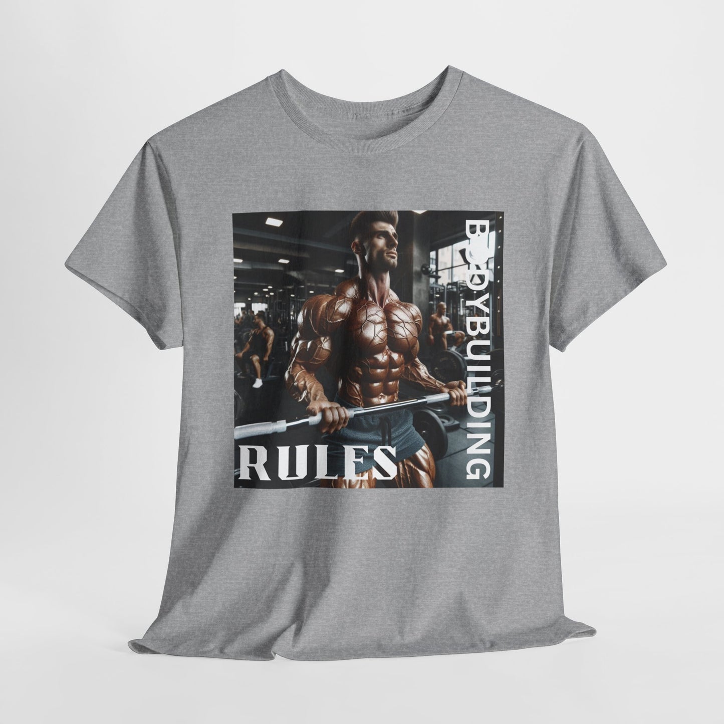 Bodybuilding Rules Unisex Heavy Cotton Tee