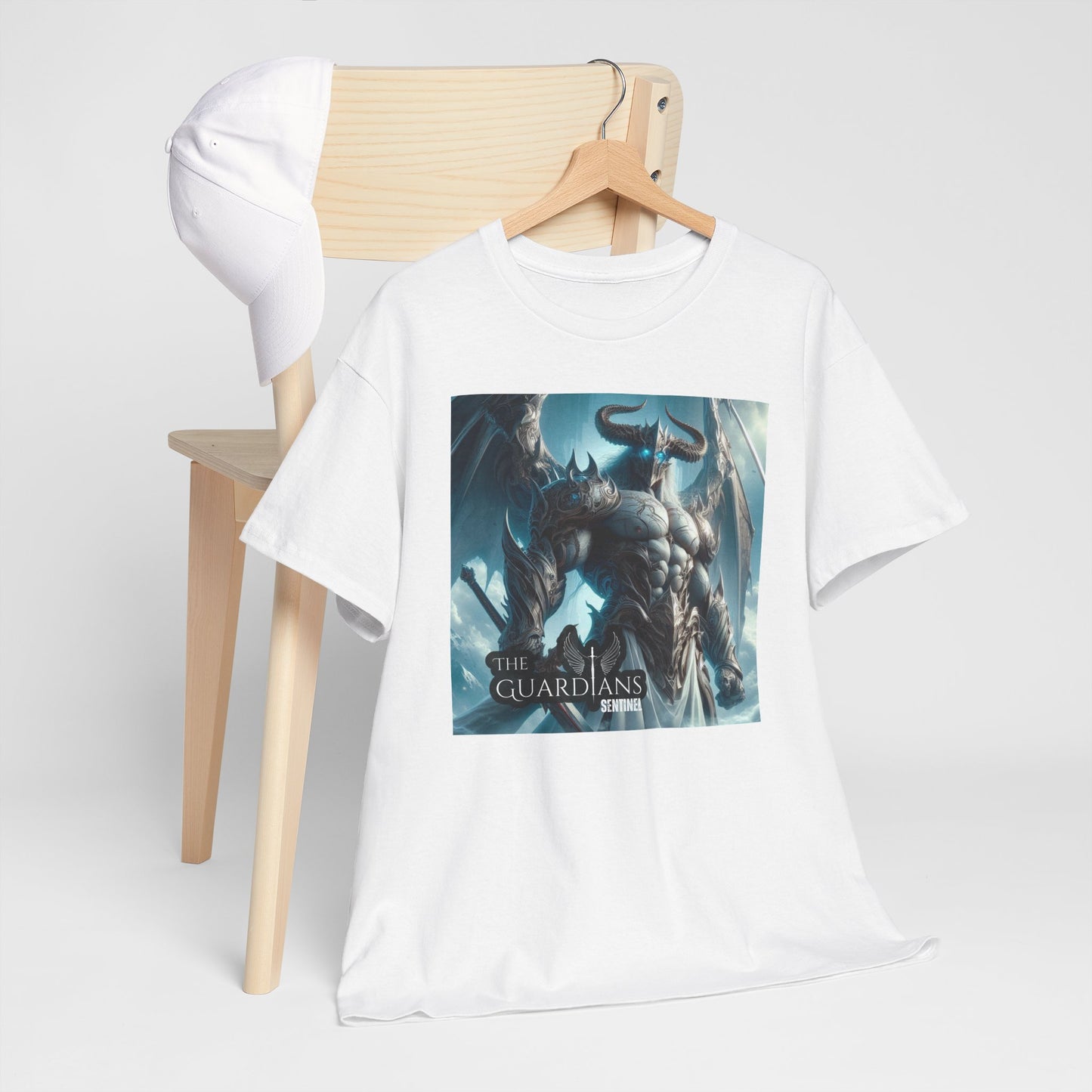 The Guardians Sentinel / Elite Unisex Heavy Cotton Tee (Made with AI)