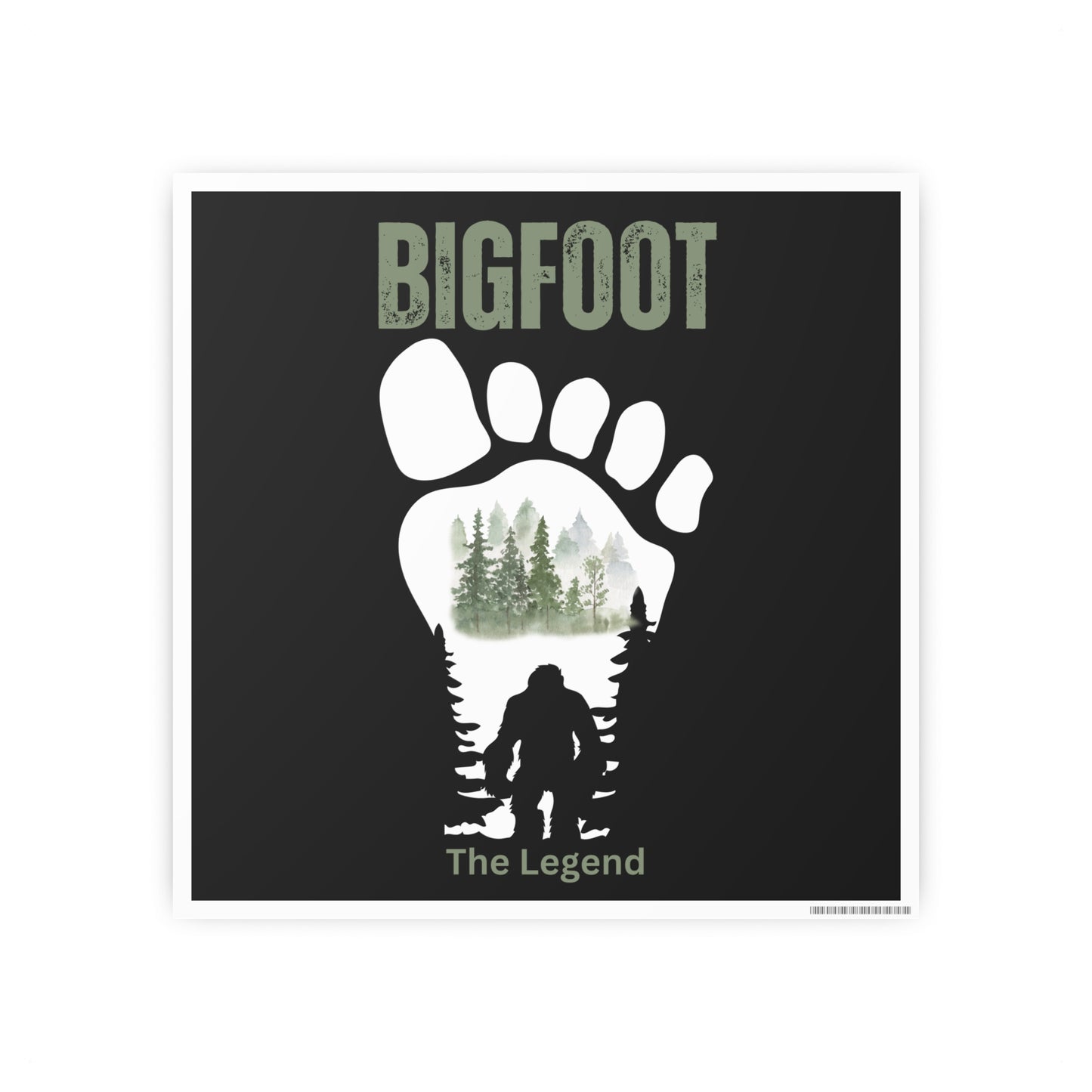 BIGFOOT The Legend / Photo Art Paper Posters