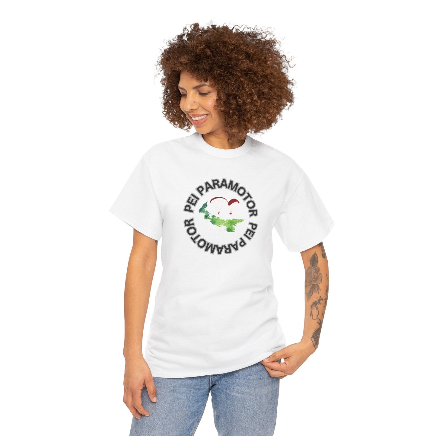 PEI paramotor Unisex Heavy Cotton Tee