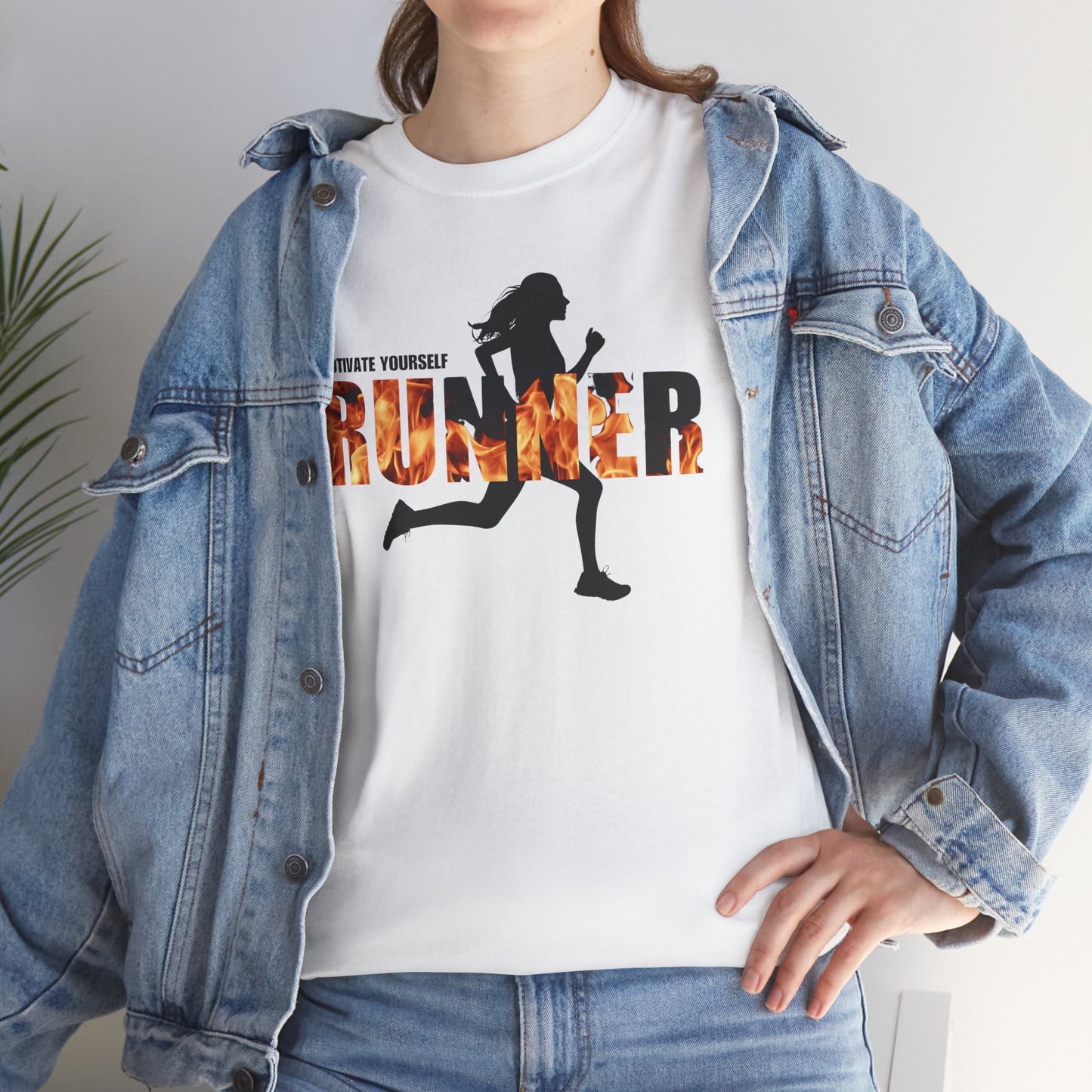 I am a Runner Unisex Heavy Cotton Tee