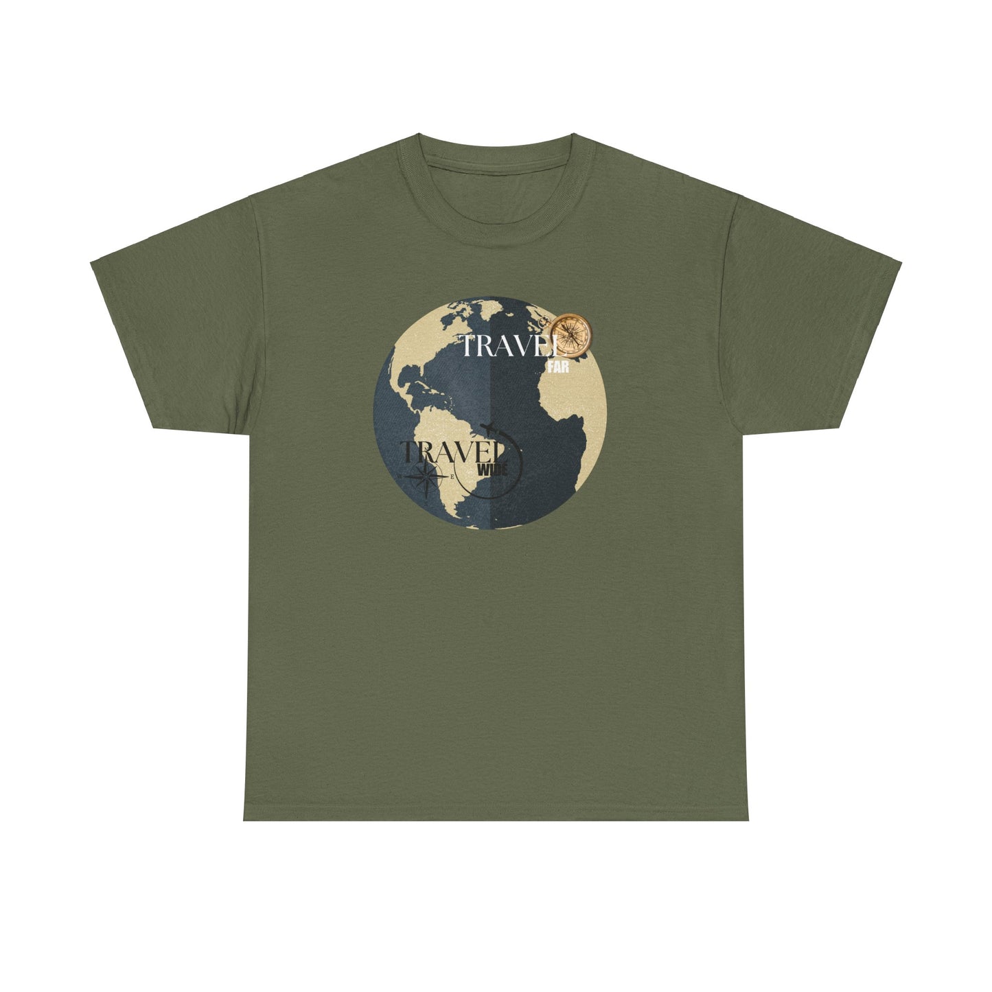 Travel Unisex Heavy Cotton Tee