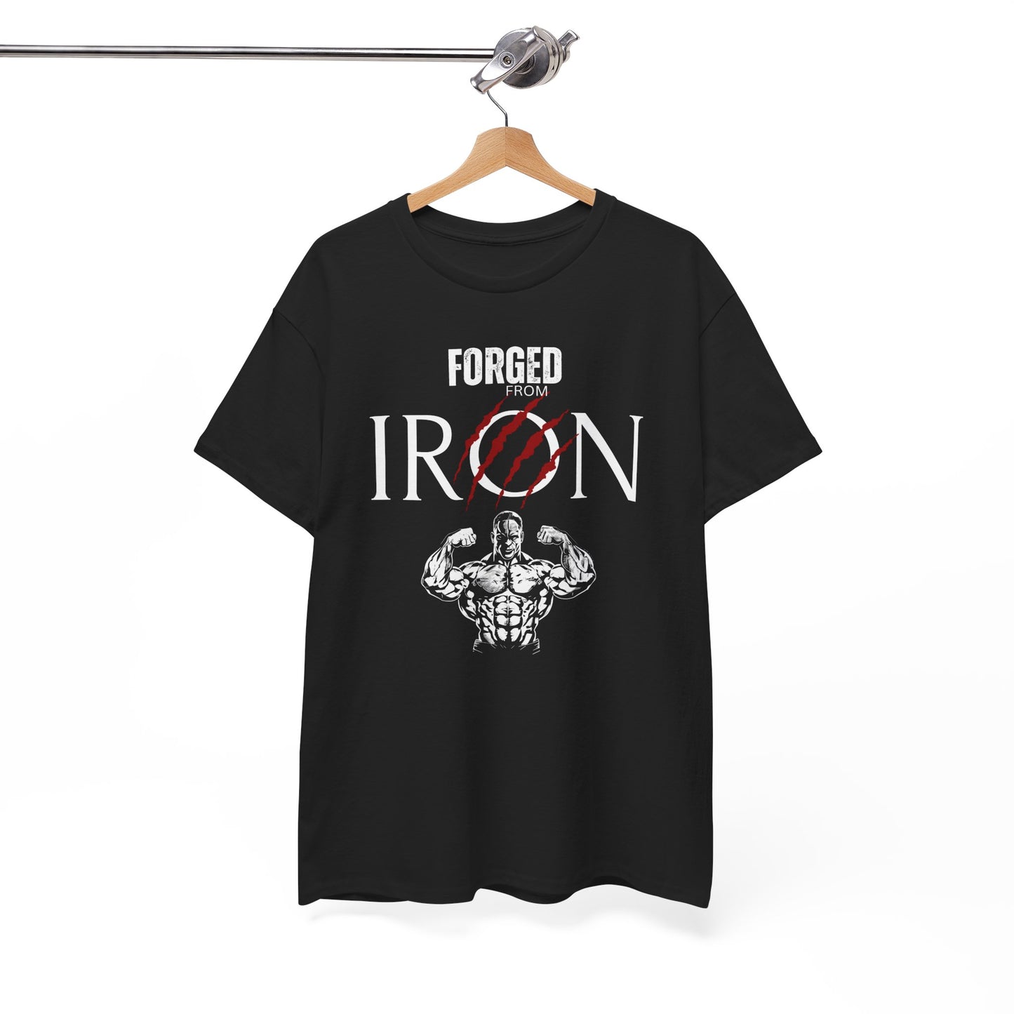 Forged from IRON Unisex Heavy Cotton Tee