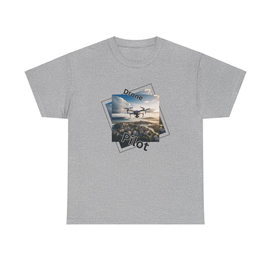 Drone pilot Unisex Heavy Cotton Tee