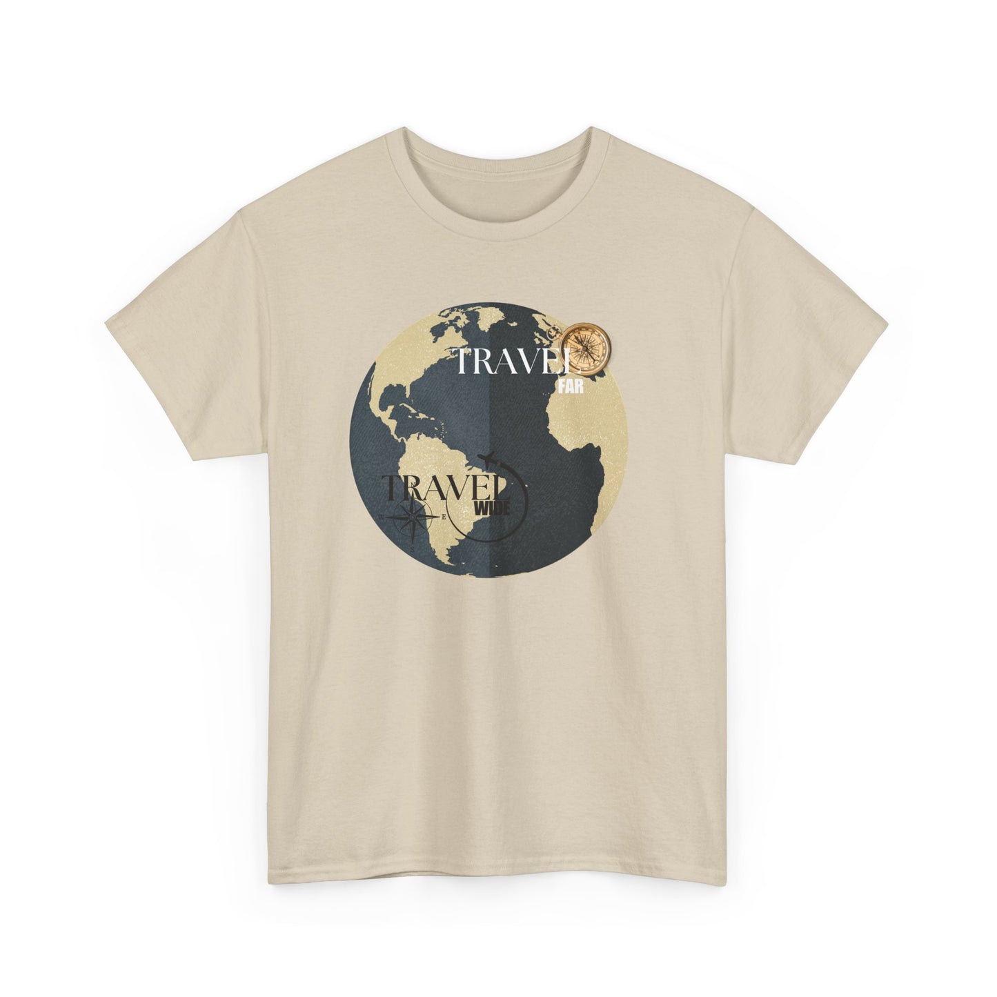 Travel Unisex Heavy Cotton Tee