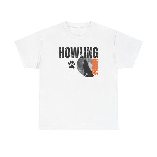 Howling Wolf Unisex Heavy Cotton Tee