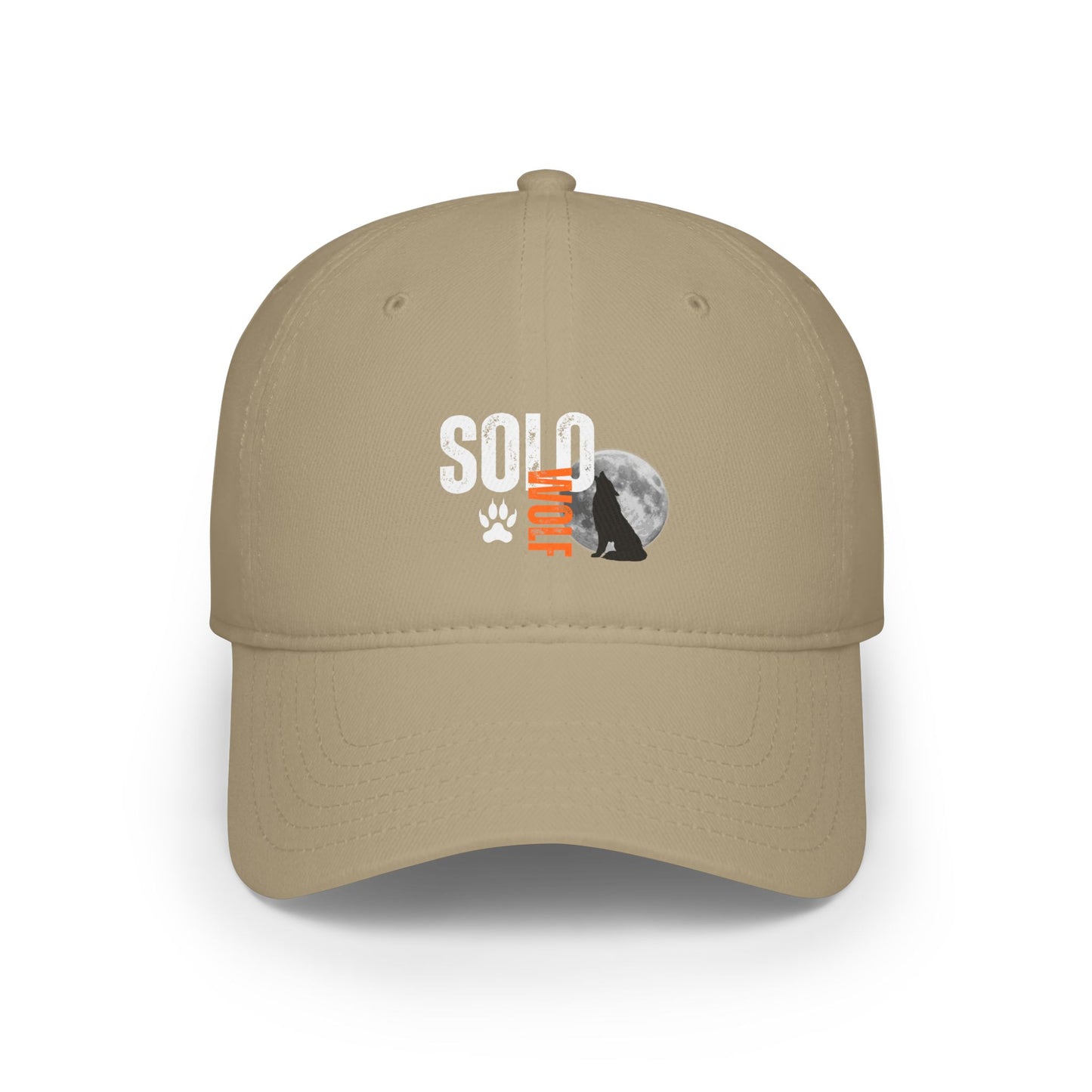 Solo Wolf / Low Profile Baseball Cap