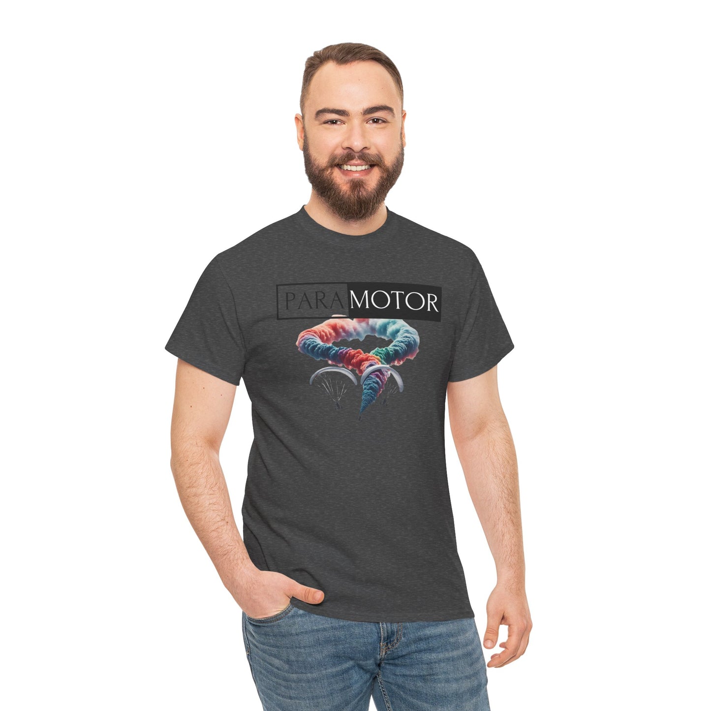 Paramotor Unisex Heavy Cotton Tee