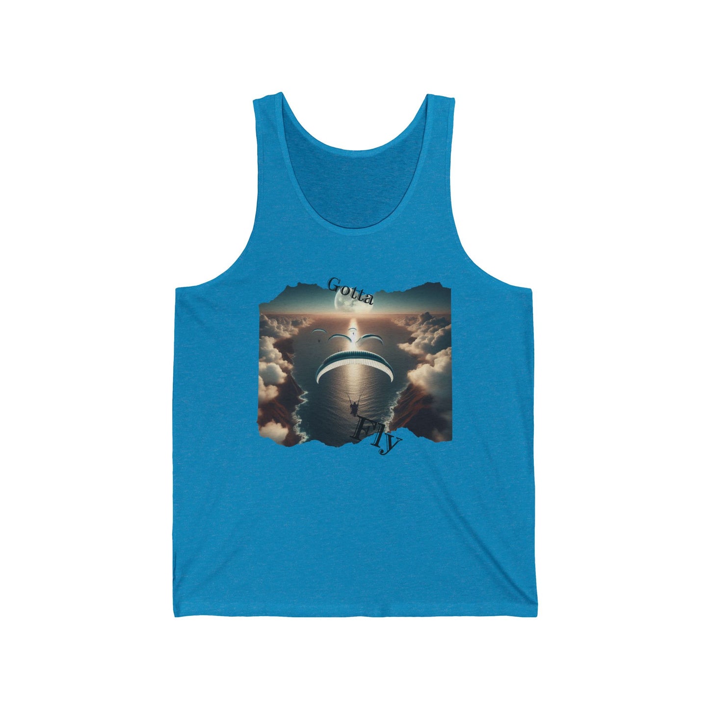 Gotta Fly / Paramotor / Unisex Jersey Tank