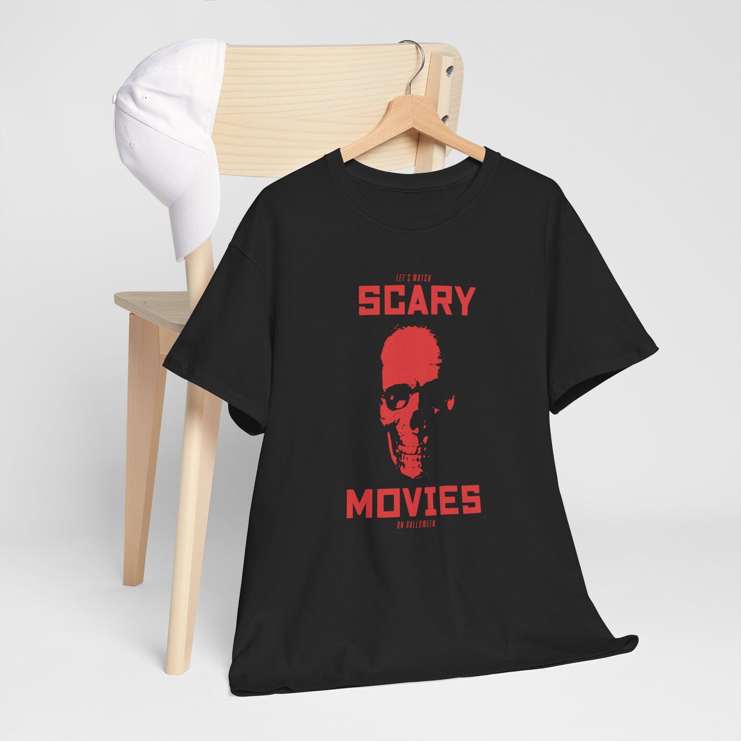 Scary movies / Halloween Unisex Heavy Cotton Tee