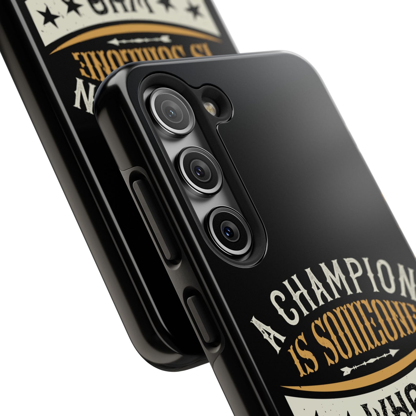 A champion is someone who gets up when he can't (Boxing)  / Tough Phone Cases