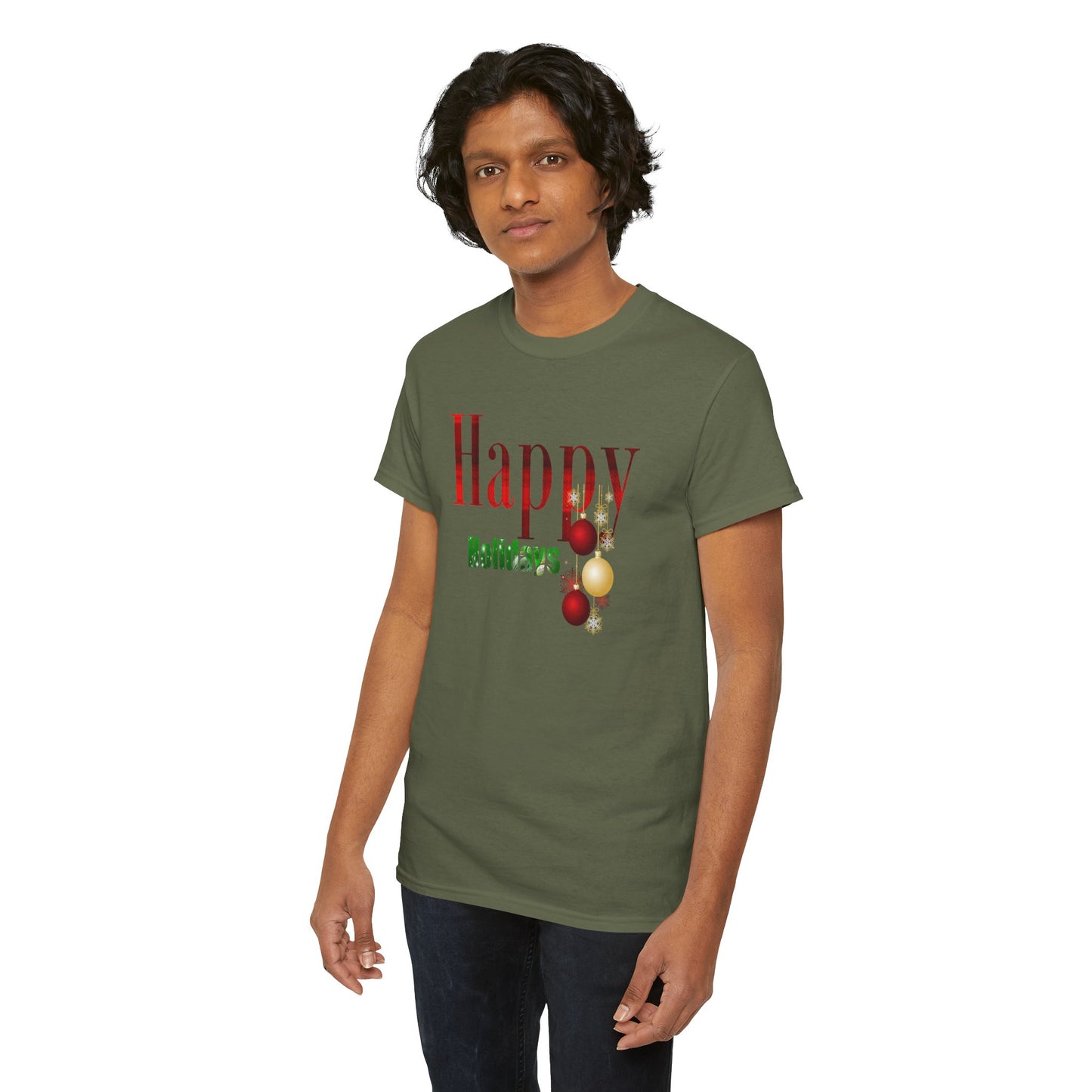 Happy Holidays / Unisex Heavy Cotton Tee