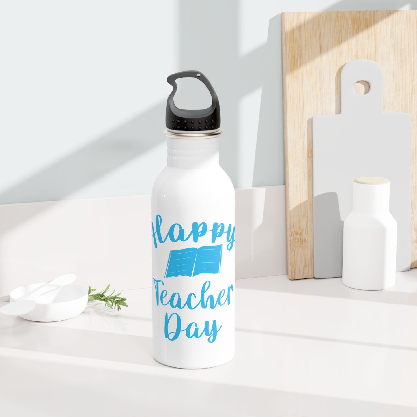 Happy Teacher Day / Stainless Steel Water Bottle