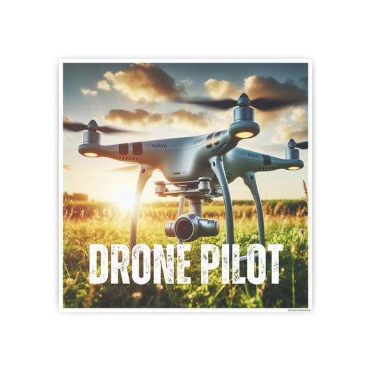 Drone Pilot 1 (AI created) / Photo Art Paper Posters