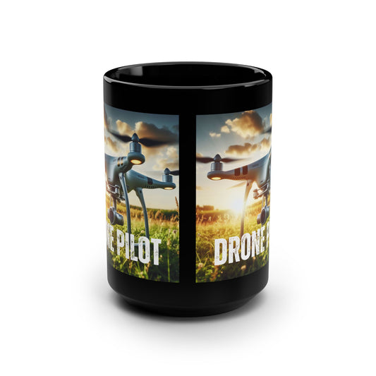 Drone Pilot / Black Mug, 15oz