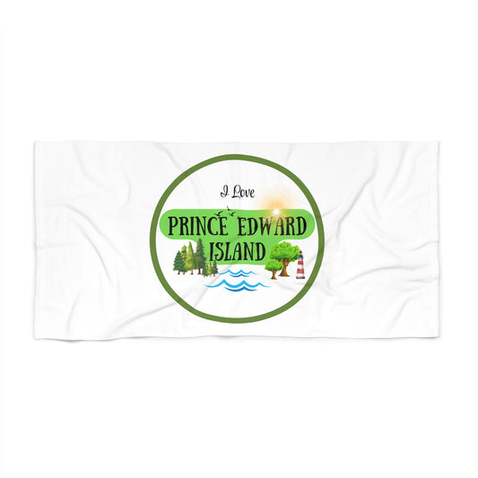 I Love Prince Edward Island / Beach Towel