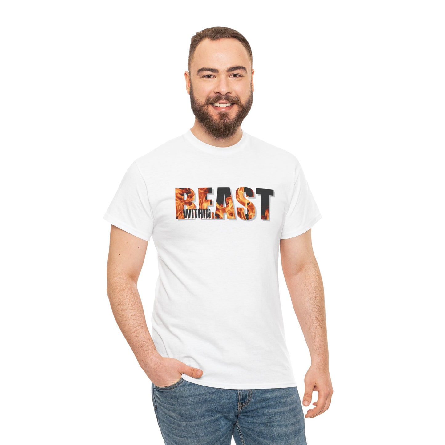 Beast Within Unisex Heavy Cotton Tee