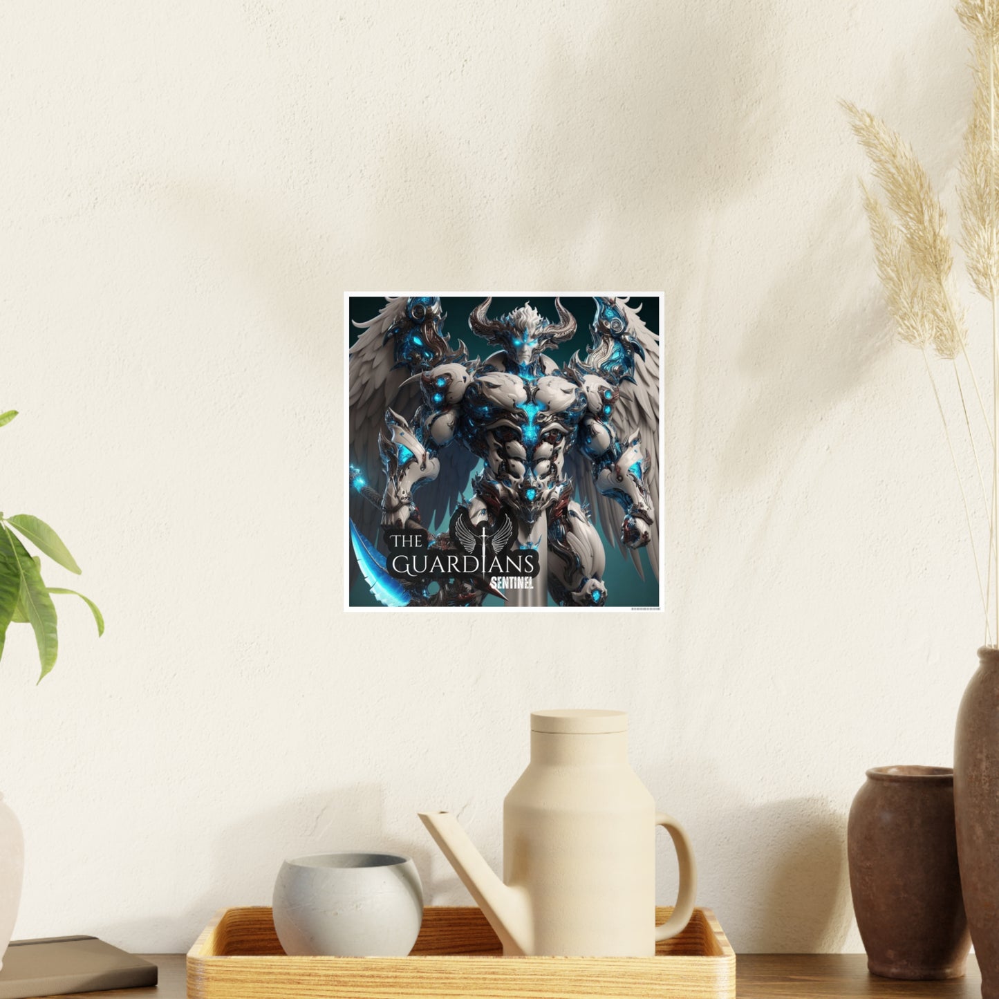 The Guardians Sentinel 17 (AI created) / Photo Art Paper Posters