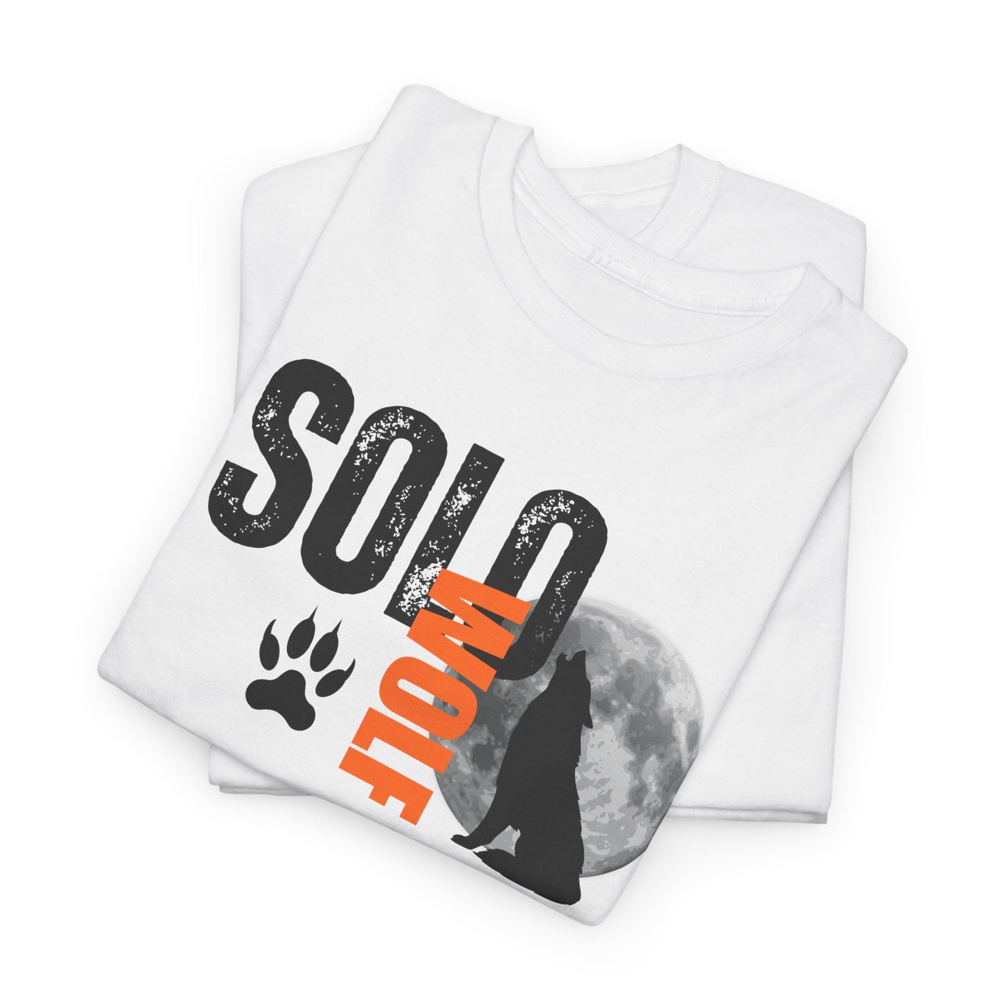 Solo Wolf Unisex Heavy Cotton Tee