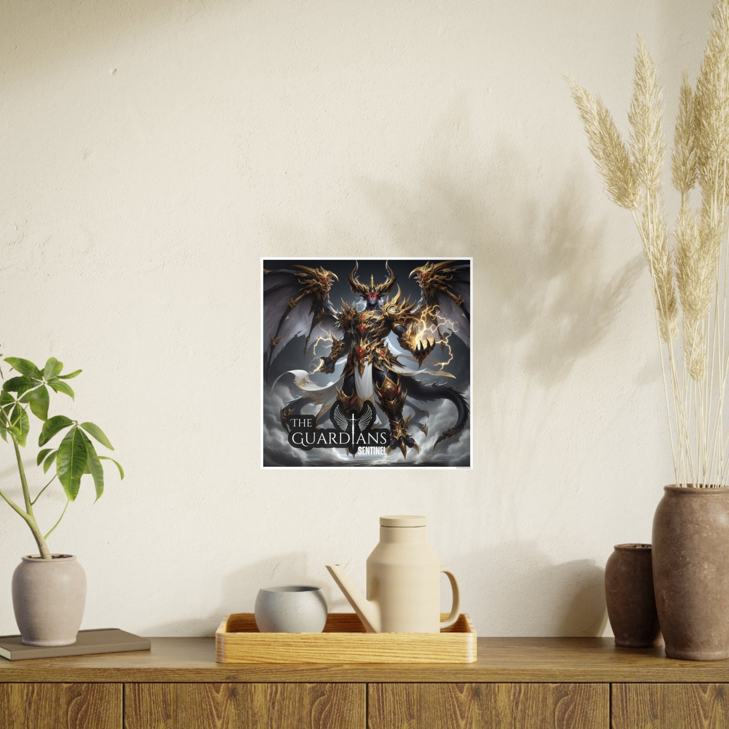 The Guardians Sentinel (AI created) / Photo Art Paper Posters