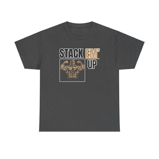 Stack Em Up Unisex Heavy Cotton Tee