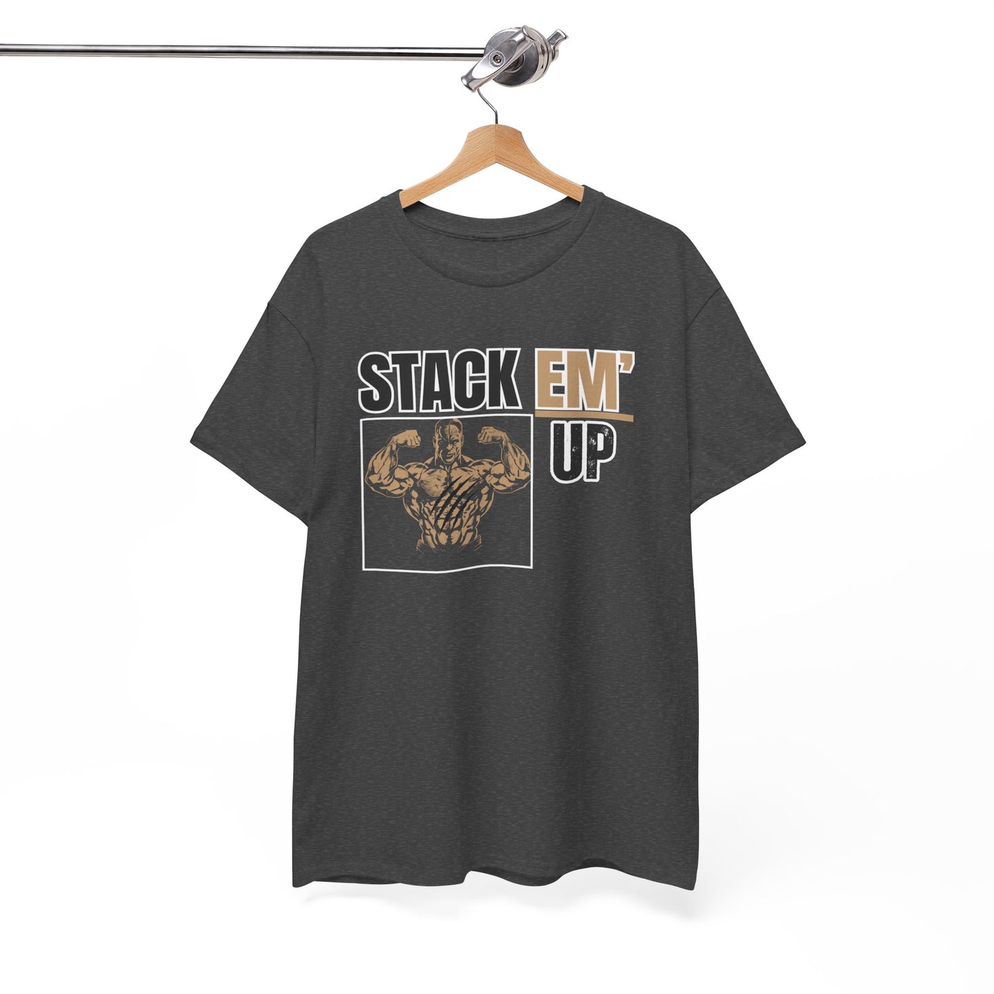 Stack Em Up Unisex Heavy Cotton Tee