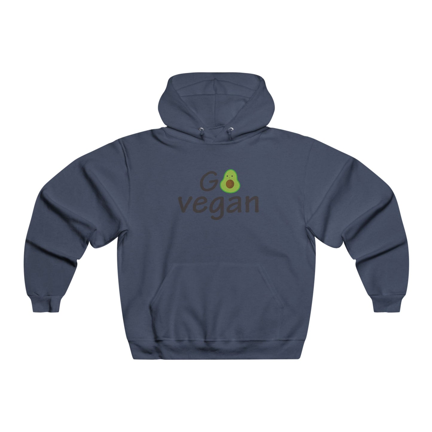 Go Vegan / Men's NUBLEND® Hooded Sweatshirt