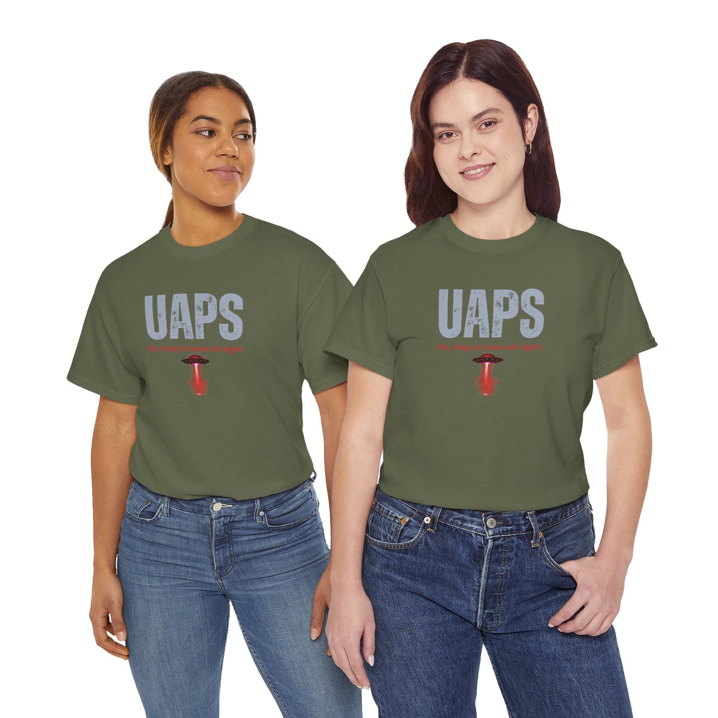 UAPs / Oh they're here all right! / Tee