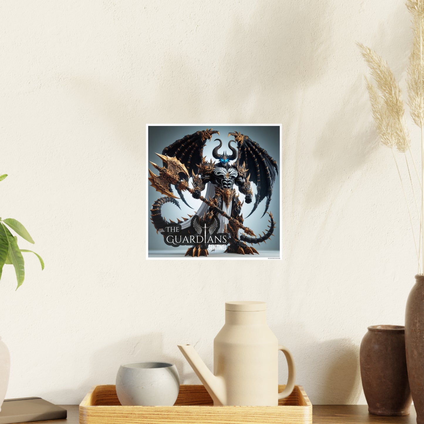 The Guardians Sentinel 15 (AI created) / Photo Art Paper Posters