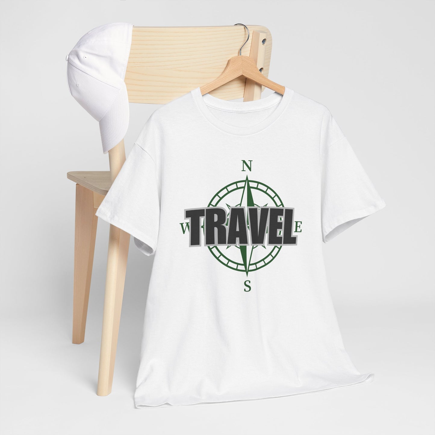 Travel Unisex Heavy Cotton Tee