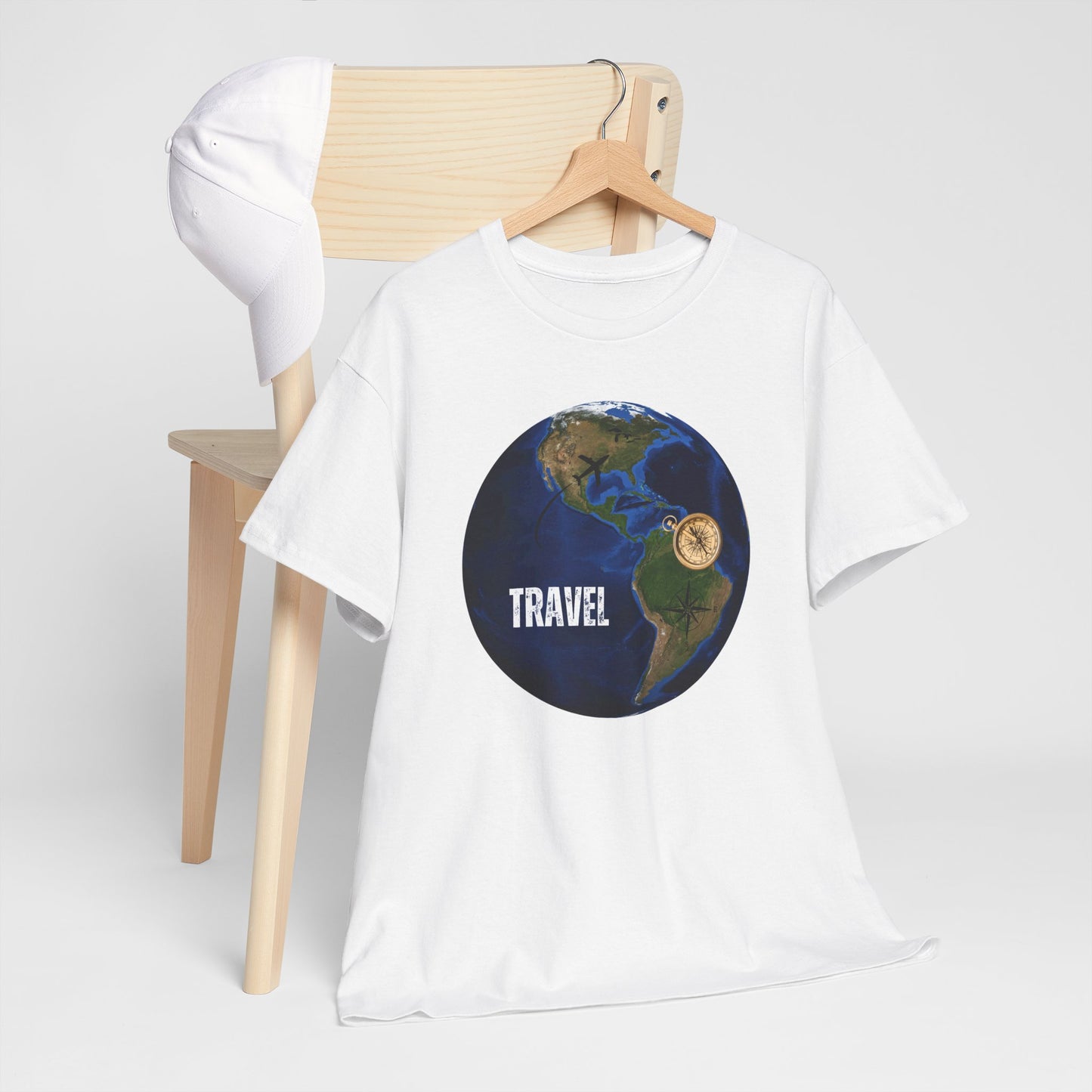 Travel Unisex Heavy Cotton Tee