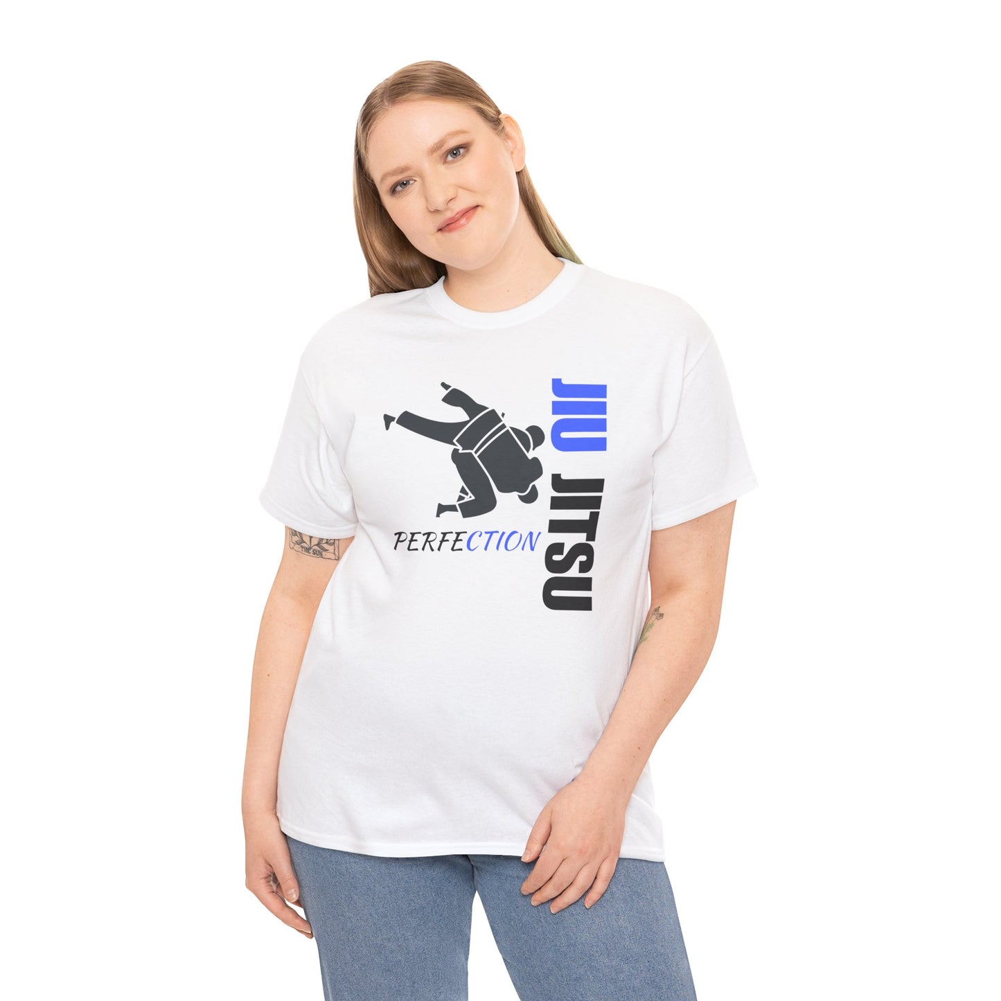 Jiu Jitsu Perfection Unisex Heavy Cotton Tee